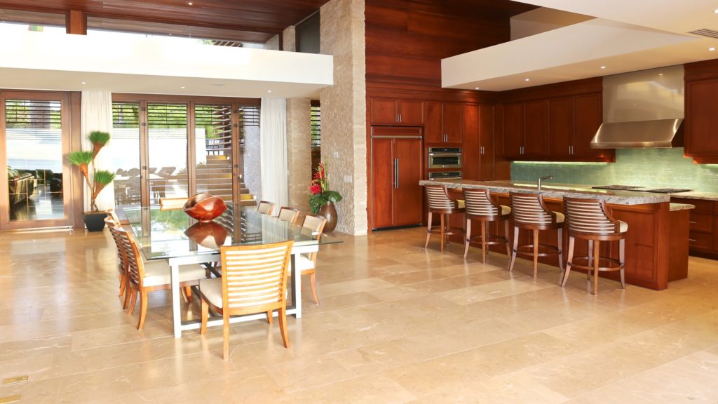 The kitchen area has a amenities beyond belief and a standard pool section for lounging or dining with family & friends during your Playa Hermosa vacation
