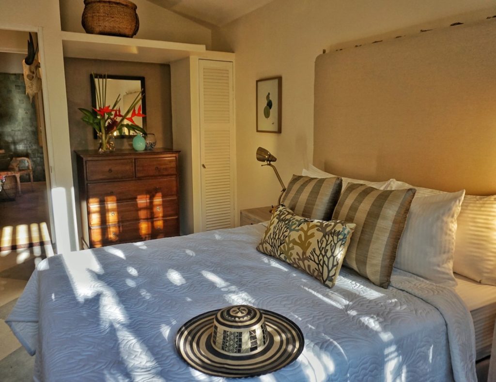 One of three air-conditioned bedrooms at this villa in the heart of Manuel Antonio. 
