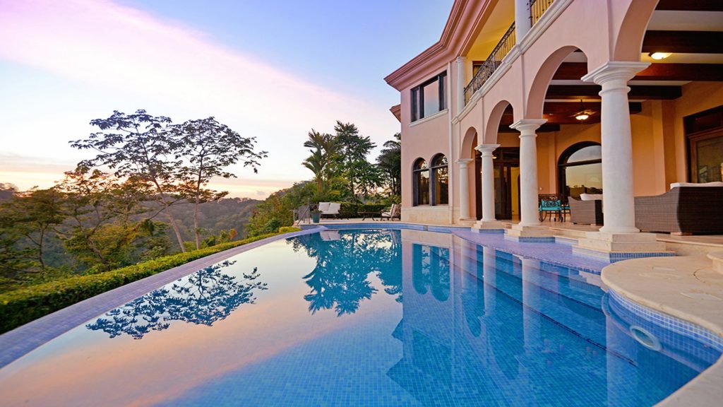 Set against ocean and forest views, this poolside oasis is truly extraordinary.