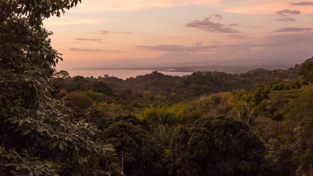 The magical colors of Manuel Antonio sunsets will amaze when you see them for yourself from the villa.