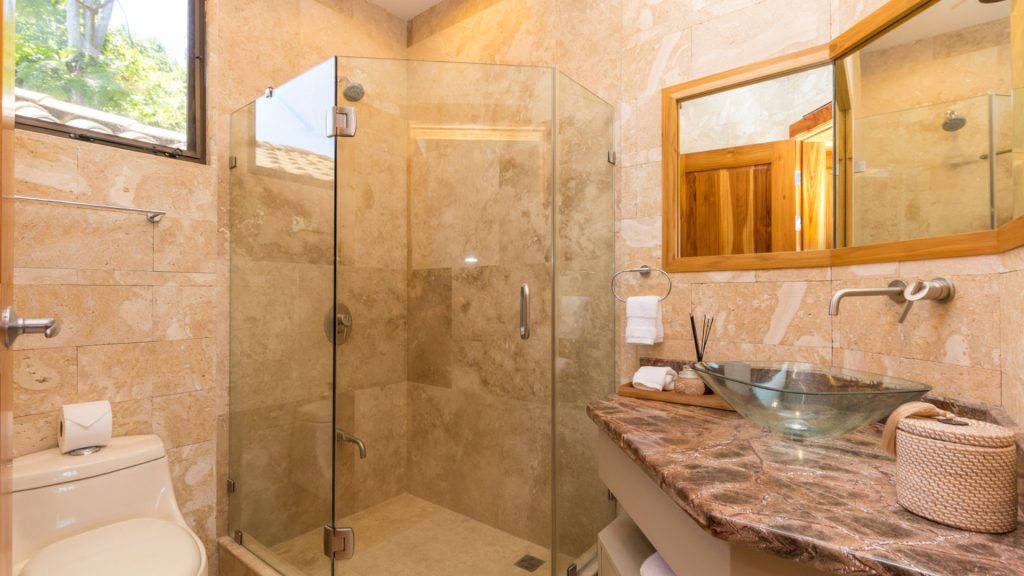 Each bathroom has been meticulously designed for luxury and convenience.
