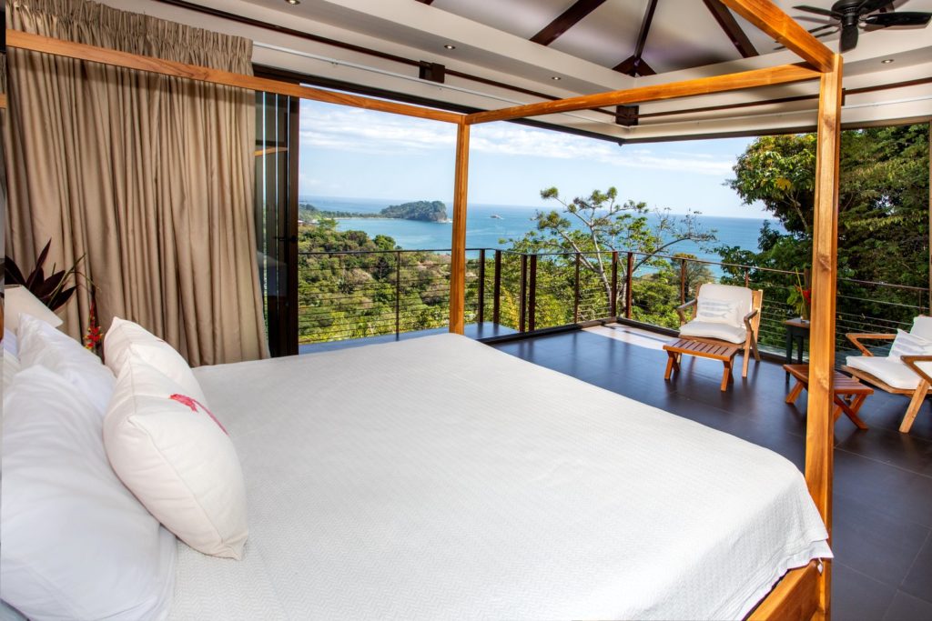 Capture the incredible feeling of being one with nature on the balcony area of the sky suite.