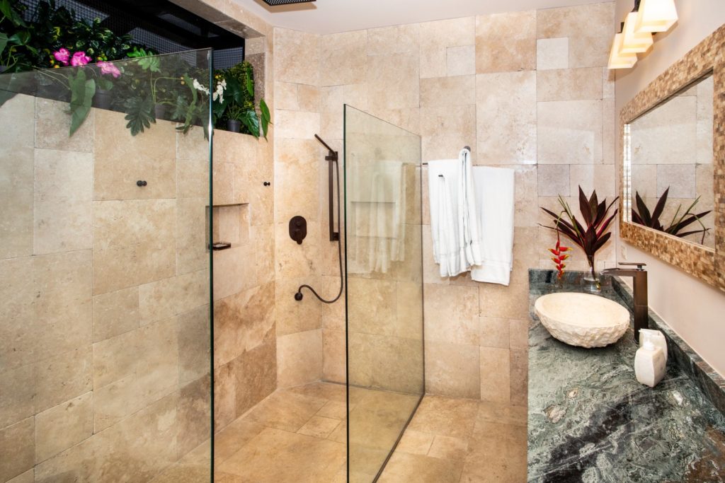 All of the bedrooms have luxury ensuite bathrooms with unique tasteful designs.