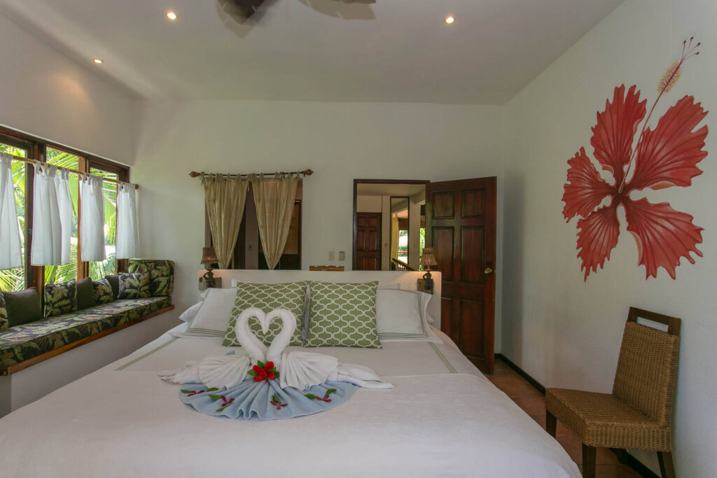 This villa so close to the beach but with such comfortable clean bedrooms, is perfect for families.