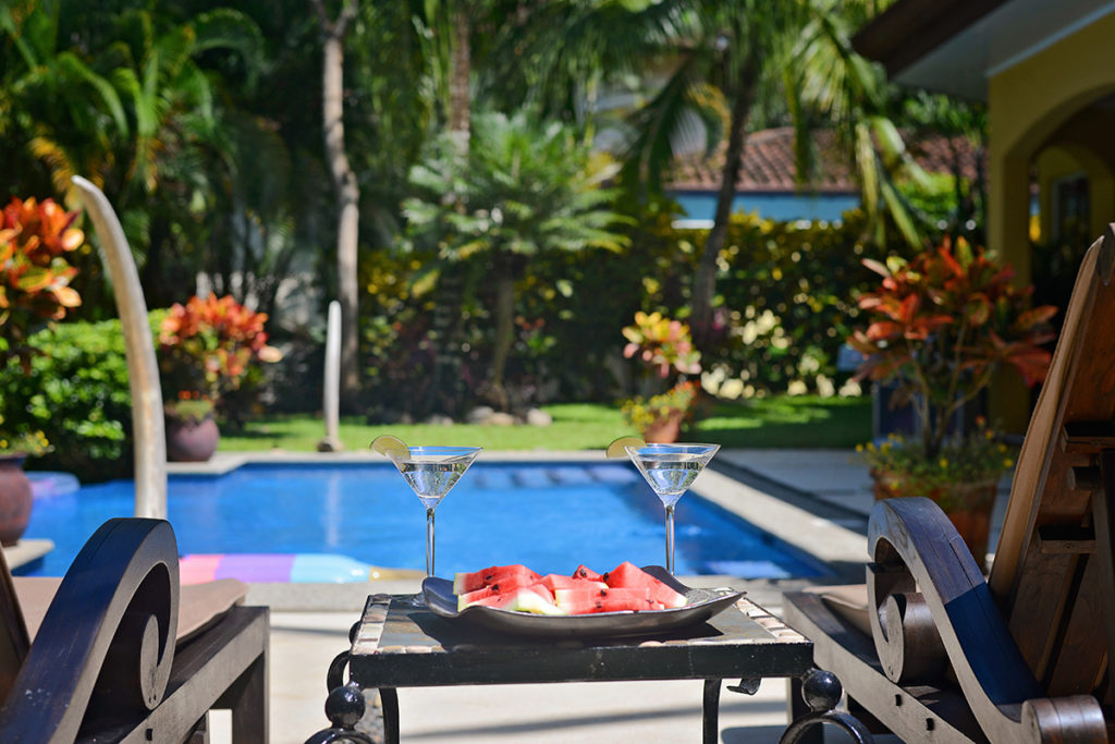 Enjoy a cool drink in the afternoon as you lounge by the pool and catch some rays!