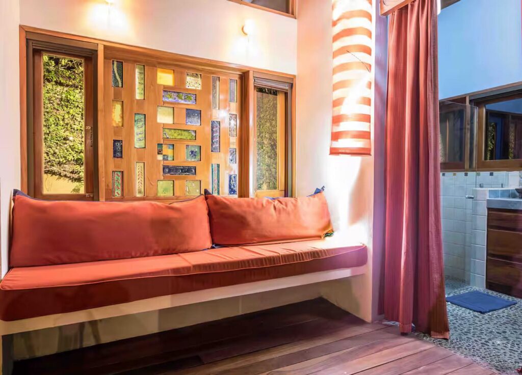 Comfort and creative attention to detail are found in all the bedrooms of this stunning villa.