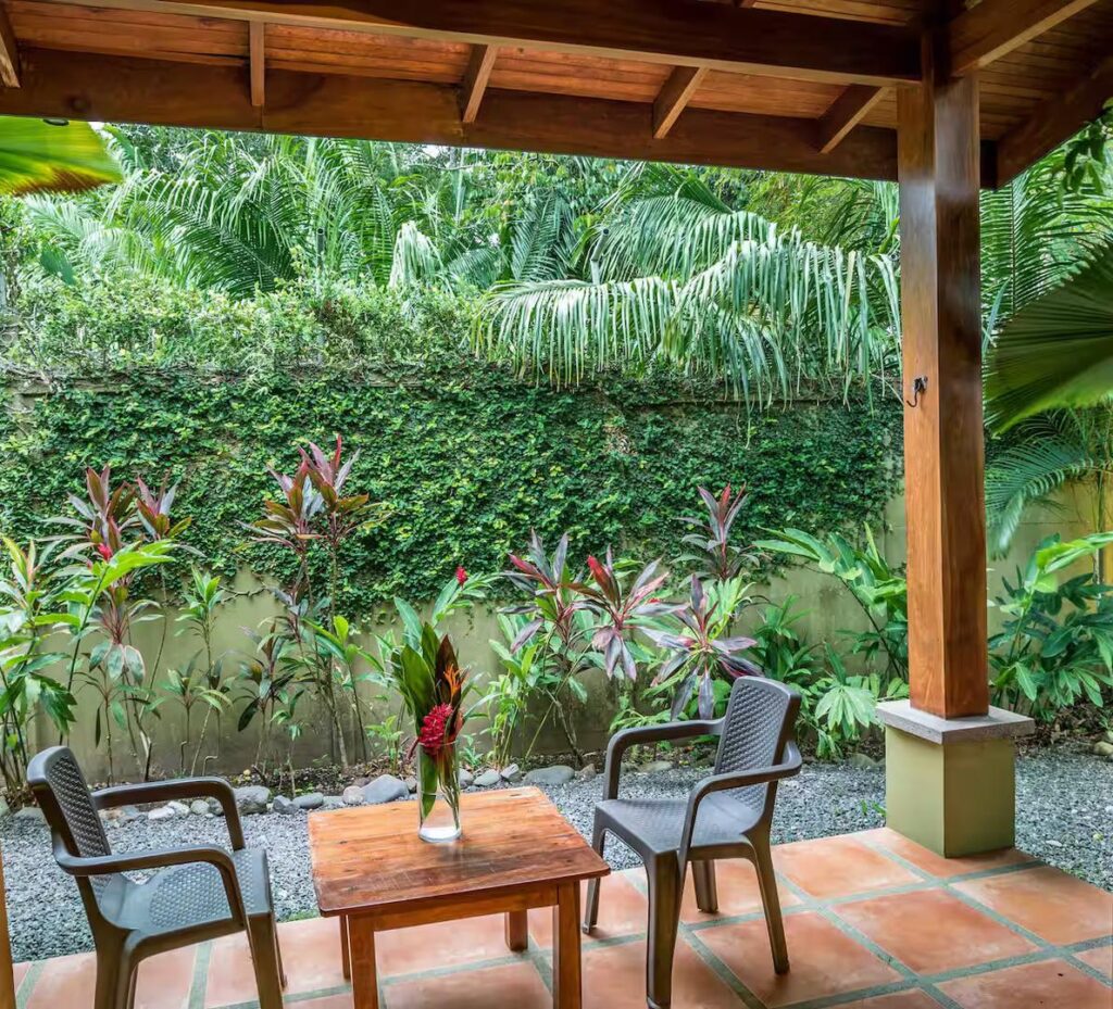 The property has plenty of chilled outdoor areas to enjoy your morning coffee or a quiet moment.