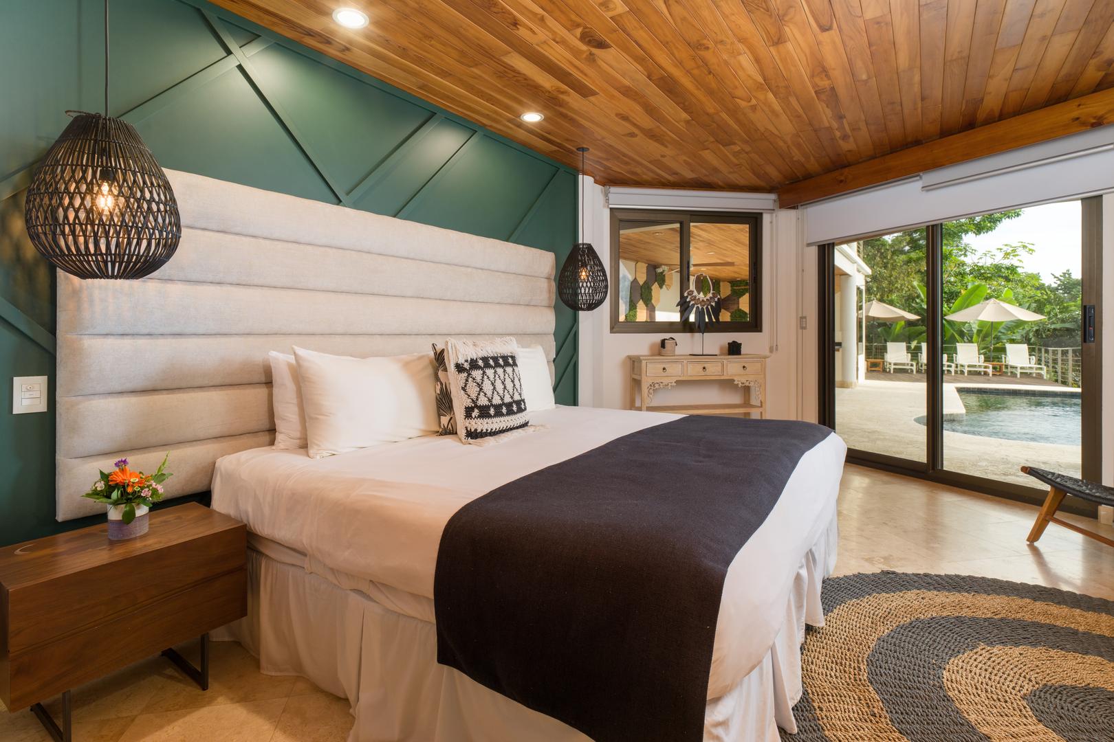 poolside-bedroom-with-bold-design-and-terrace-access