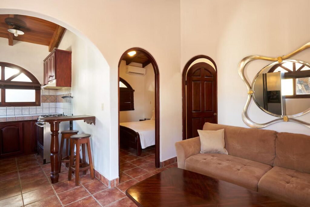 The two-bedroom casita is a great option for folks who want a bit more seclusion or privacy from the the main house.