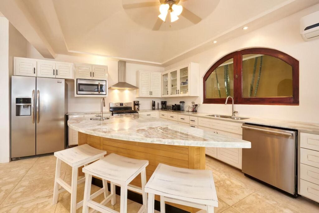 Your brand new custom kitchen offers all the high-end appliances needed to prepare delicious meals.