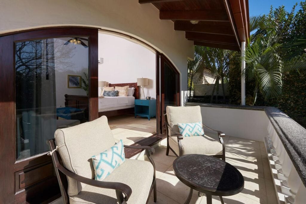 Take your morning coffee or a quiet afternoon read on the serene balcony outside the master bedroom.