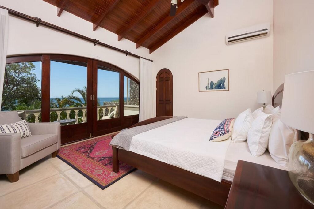 Wake up to gorgeous ocean views in the spectacular second master bedroom.