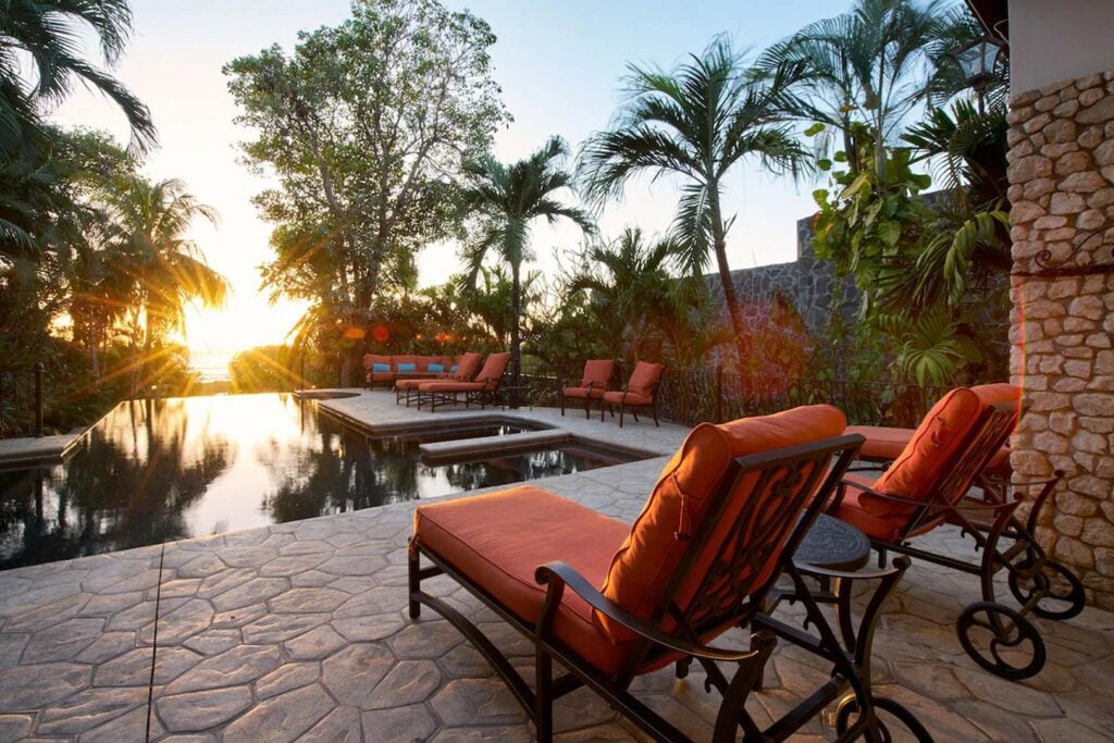You will be granted many gorgeous Tamarindo sunsets during your stay at this stunning vacation home.