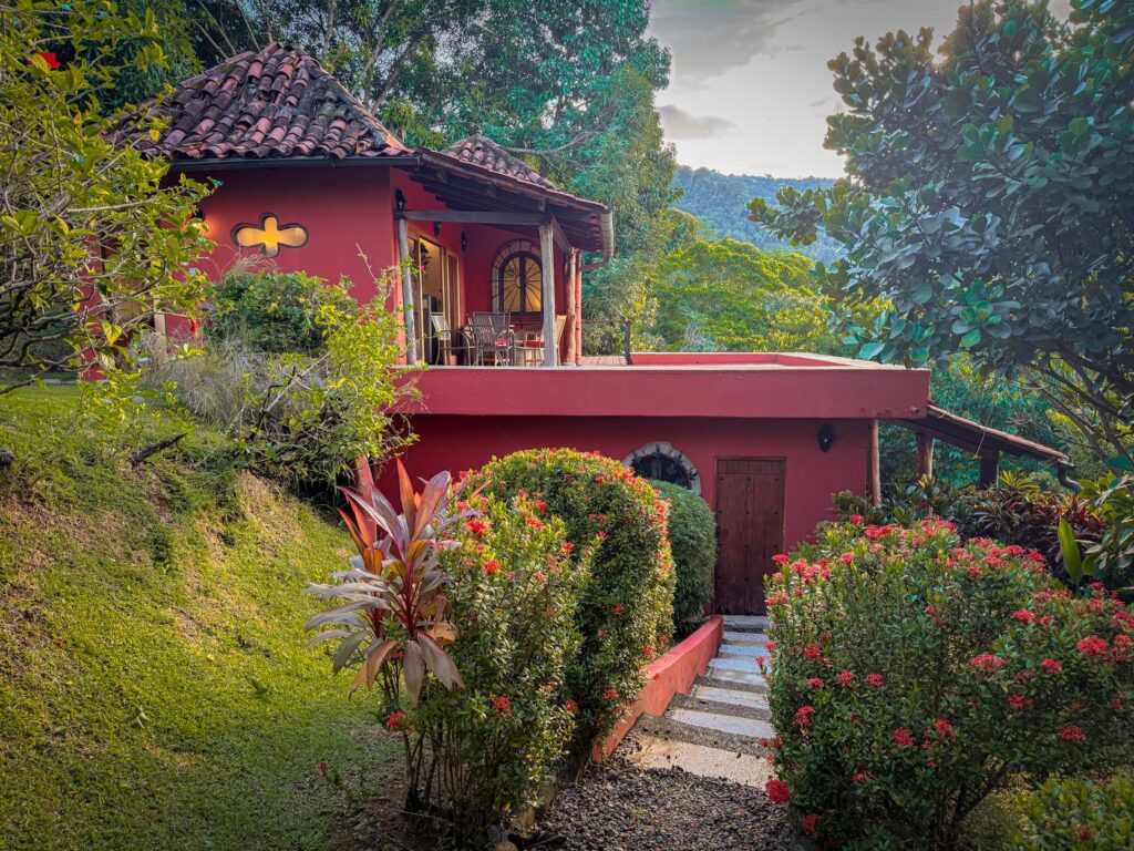 A secluded paradise surrounded by lush jungle and endless ocean views.
