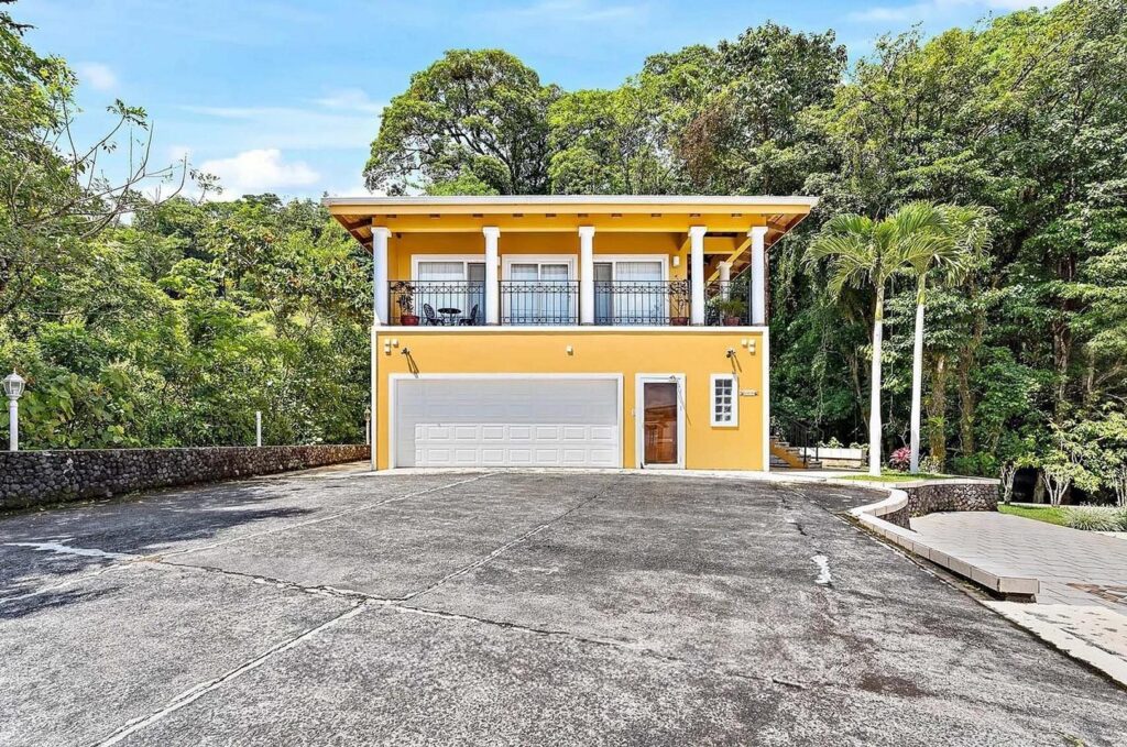 This property boasts many parking spaces throughout the property