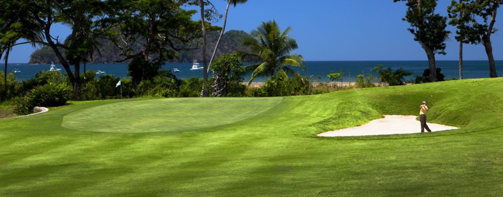 Play along oceanfront fairways at Los Sueños, where championship golf meets breathtaking Pacific views.