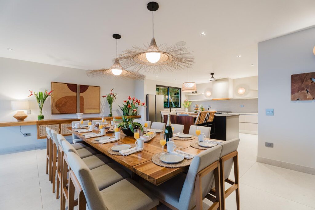 A warm, inviting space where dining and kitchen come together—perfect for shared meals and easy gatherings.