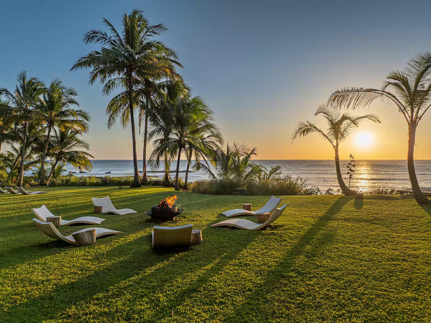 gorgeous beachfront villa