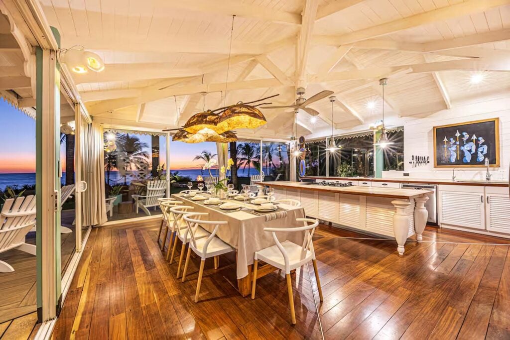 If you enjoy cooking up a storm, the gourmet kitchen has all you'll need. If you prefer to just feast, we can arrange a private chef.