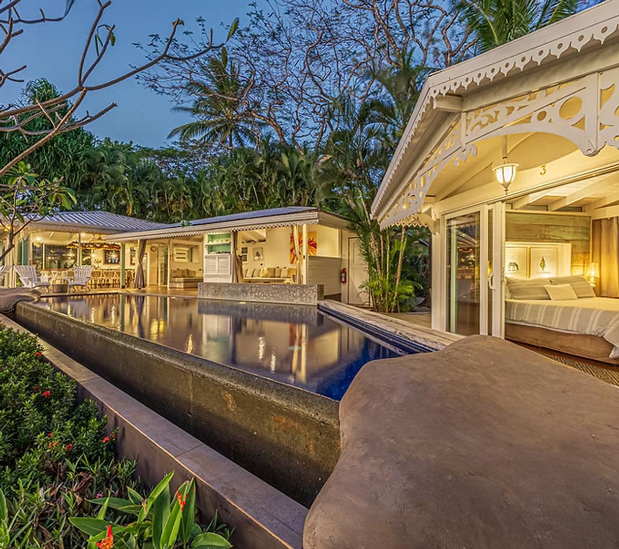 gorgeous beachfront villa