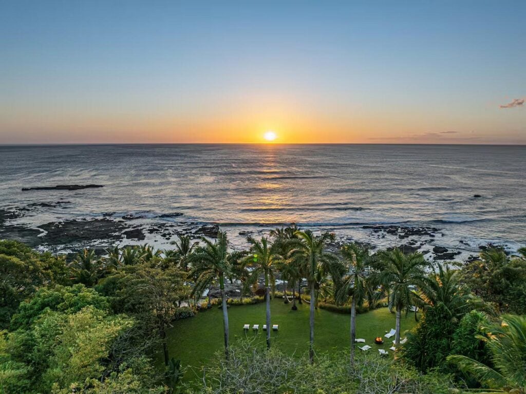 The property is perfectly situated to feel the full breathtaking impact of every sunset.