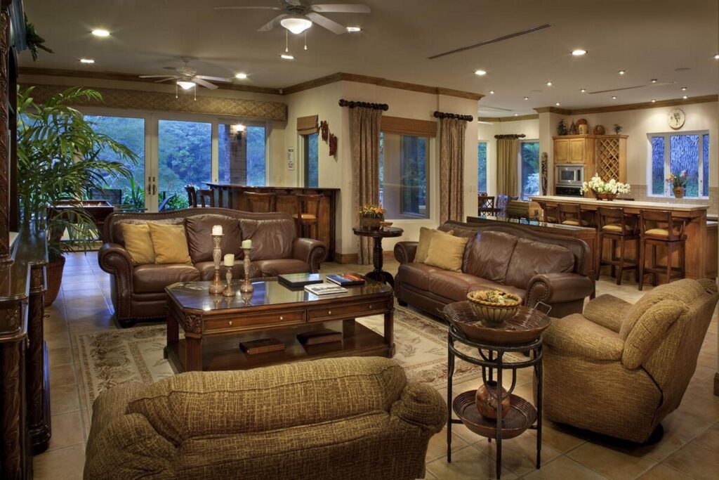 The open-plan living area is an awesome entertaining space. Memories will be made here!