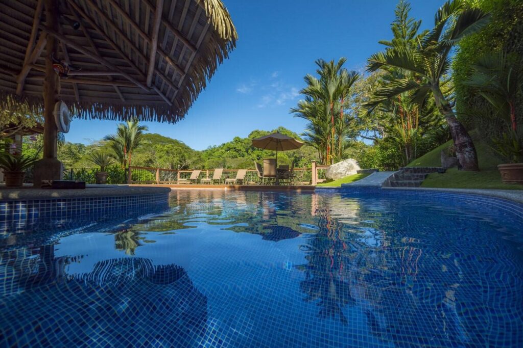 secluded villa in paradise
