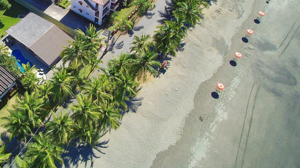 Jaco Beach can be peaceful and quiet, or full of life with surfers and beachgoers.