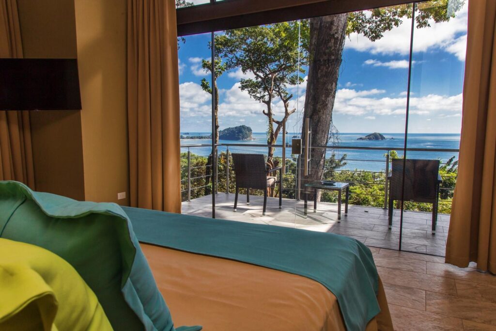 Step onto your private balcony and enjoy a quiet moment before rejoining the group.